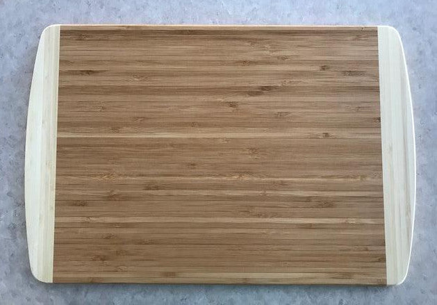 18" x 12" Bamboo Cutting Board with Wreath Design